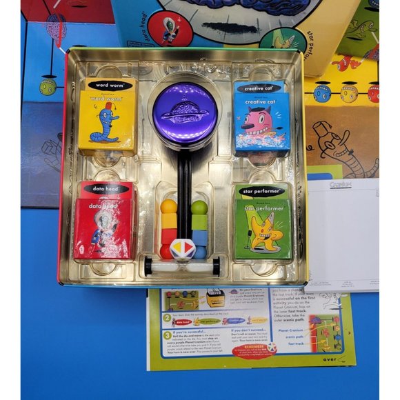 2002 Original Cranium Tin Container Board Game - The Game For Your Whole Brain - Picture 2 of 3